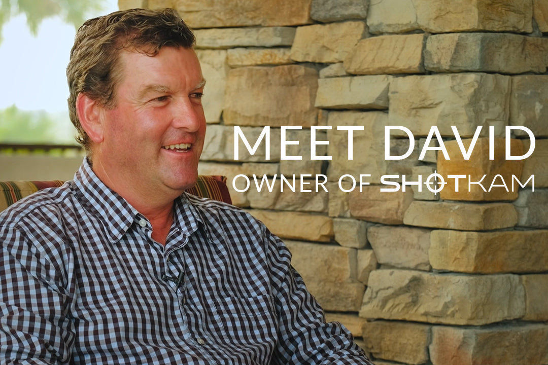 Meet David Stewart in the UK: Owner of ShotKam discussing his journey in an interview setting.