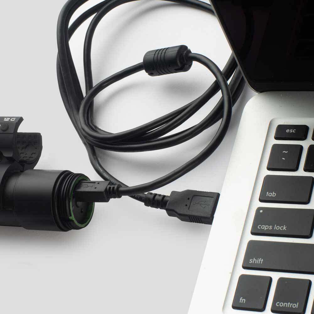 High-quality USB-C cable for ShotKam Camera charging - Durable and long-lasting black USB-C cable designed for efficient charging of ShotKam cameras. This robust cable ensures fast and reliable power delivery, making it ideal for hunters and shooting enthusiasts who need to keep their ShotKam devices ready for action. Perfect for maintaining optimal camera performance during outdoor adventures.