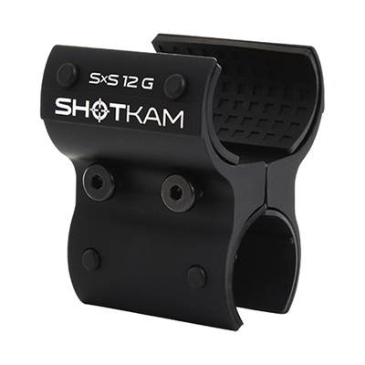 SxS 12 Bore ShotKam Mount – Designed for 12 bore side-by-side shotguns, this mount securely attaches the Gen 4 Mini ShotKam for accurate shooting footage in the UK.